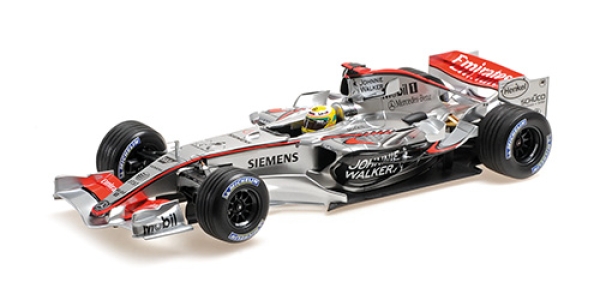 530064418 MCLAREN MERCEDES MP4/21 – LEWIS HAMILTON – F1 TESTING SILVERSTONE 2006 1:18